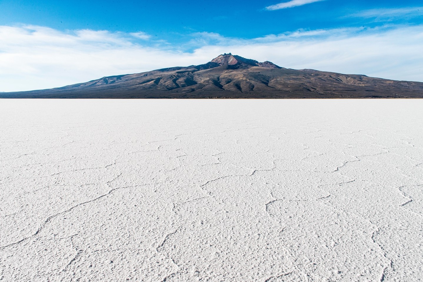 Tunapu Volcano and Uyuni salt flat, Bolivia