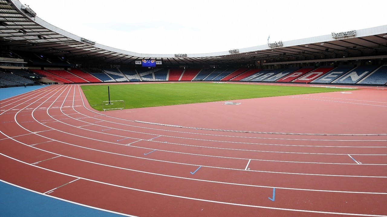 Glasgow 2014 reveal the city's new world-class athletics arena following the transformation of Hampden Park.