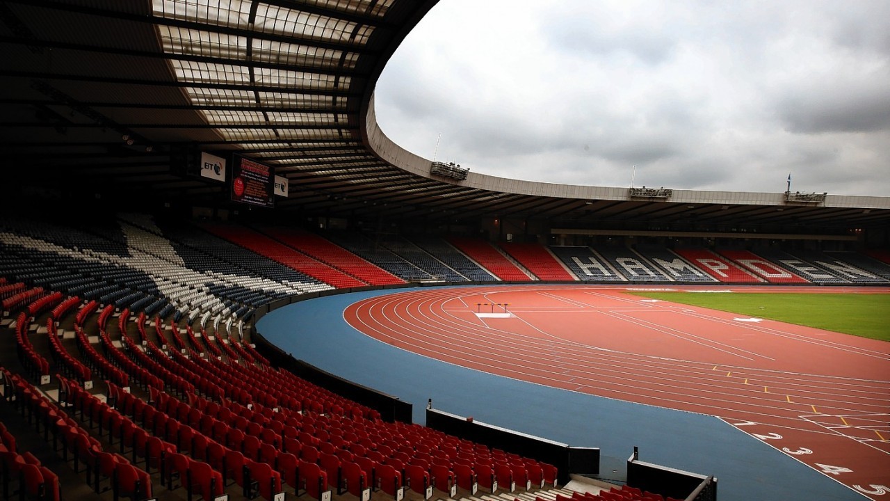 Glasgow 2014 reveal the city's new world-class athletics arena following the transformation of Hampden Park.