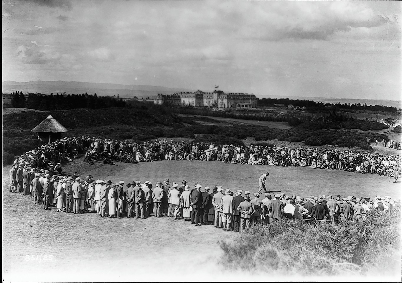 Golf at Gleneagles gets underway, 1924