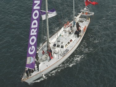 Gordonstoun students have set sail on an 80-day circumnavigation of Britain