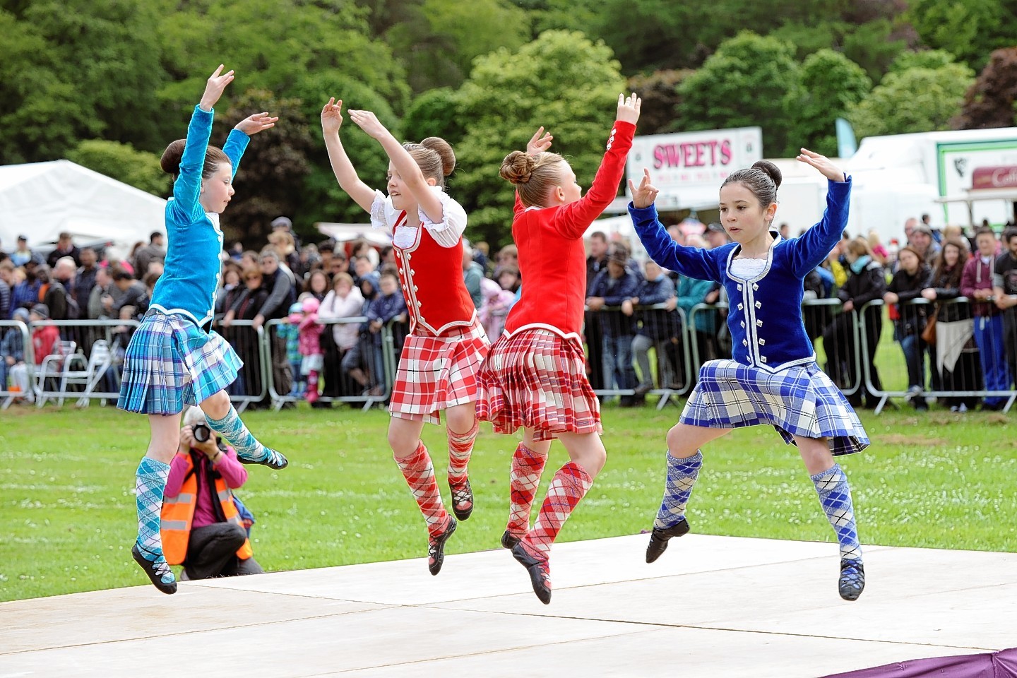 Dancers at the Aberdeen Highland Games