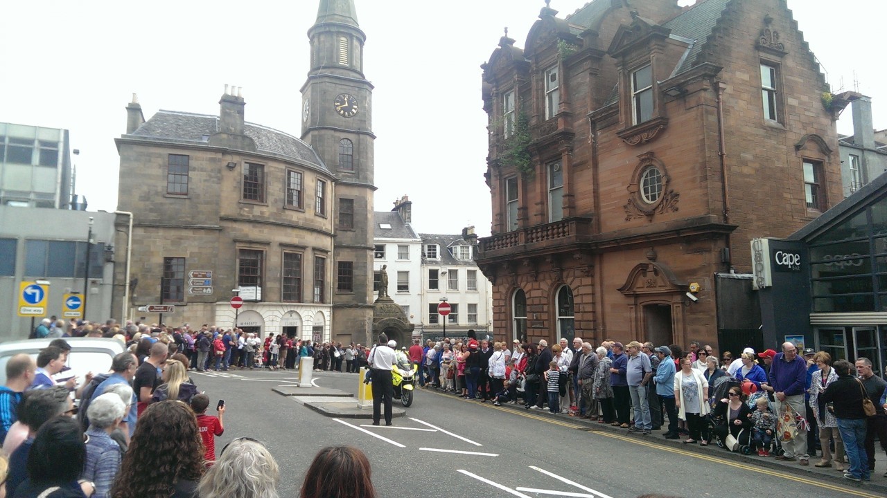 Thousands lined the streets for Stirling Armed Forces Day