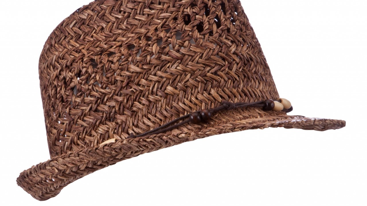 John Lewis Straw Fedora hat