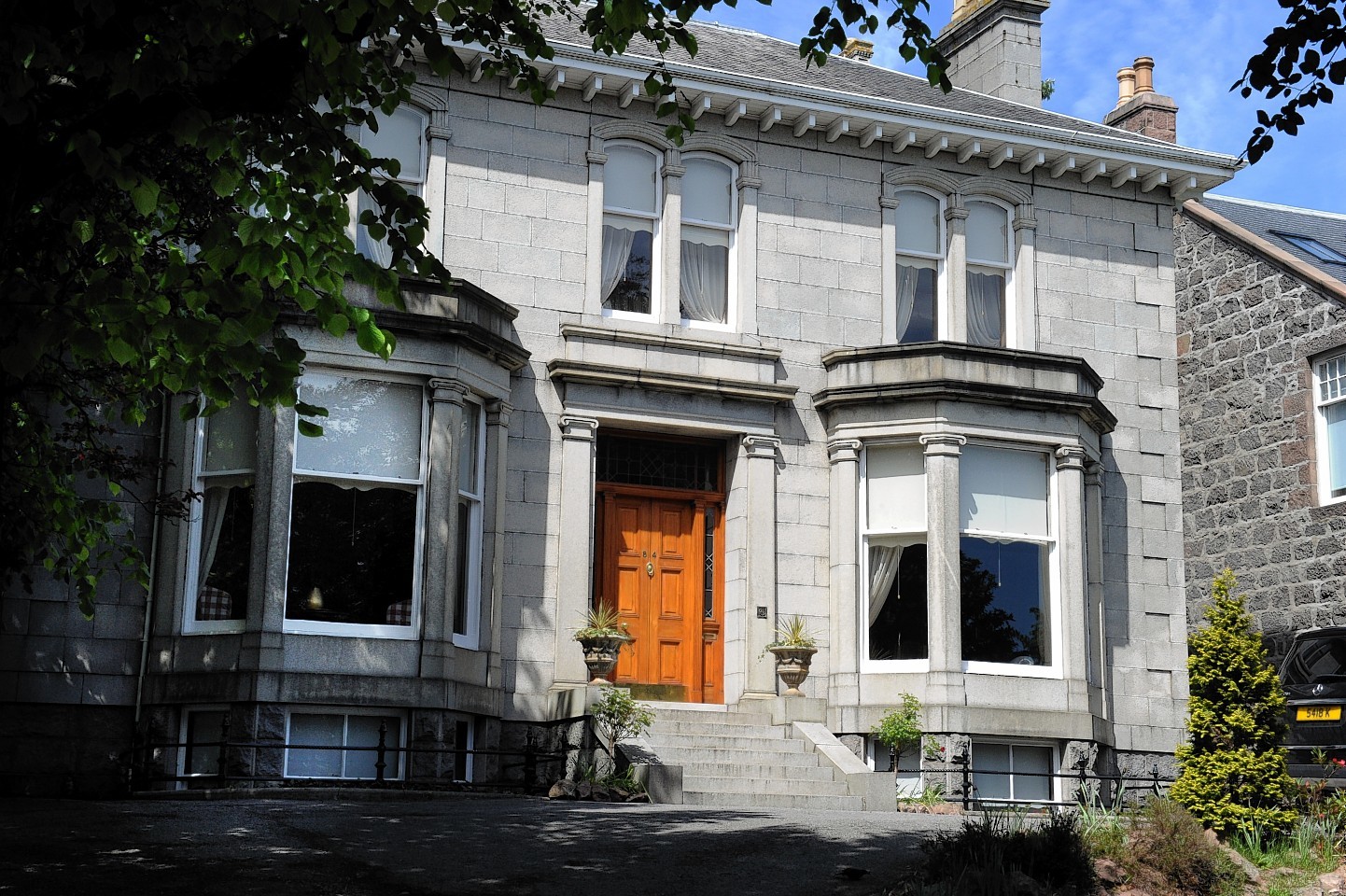 Kathlyn Taylor's home on Queens Road, Aberdeen