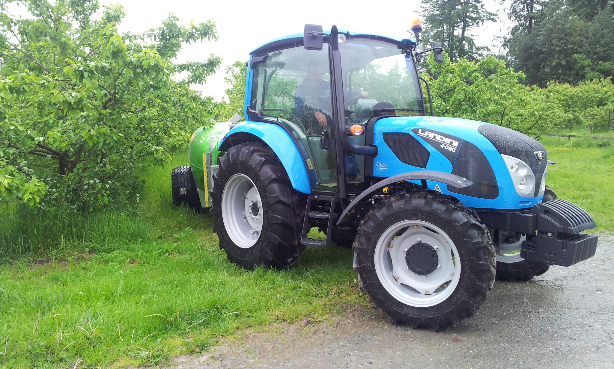 A tractor from the new Landini 4 Series range