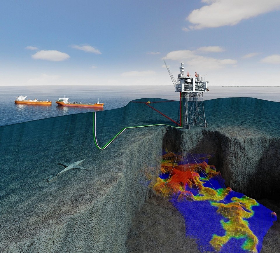 An artist's impression of Statoil's Mariner development