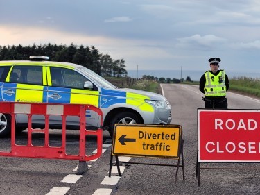 The road remains closed for investigative work