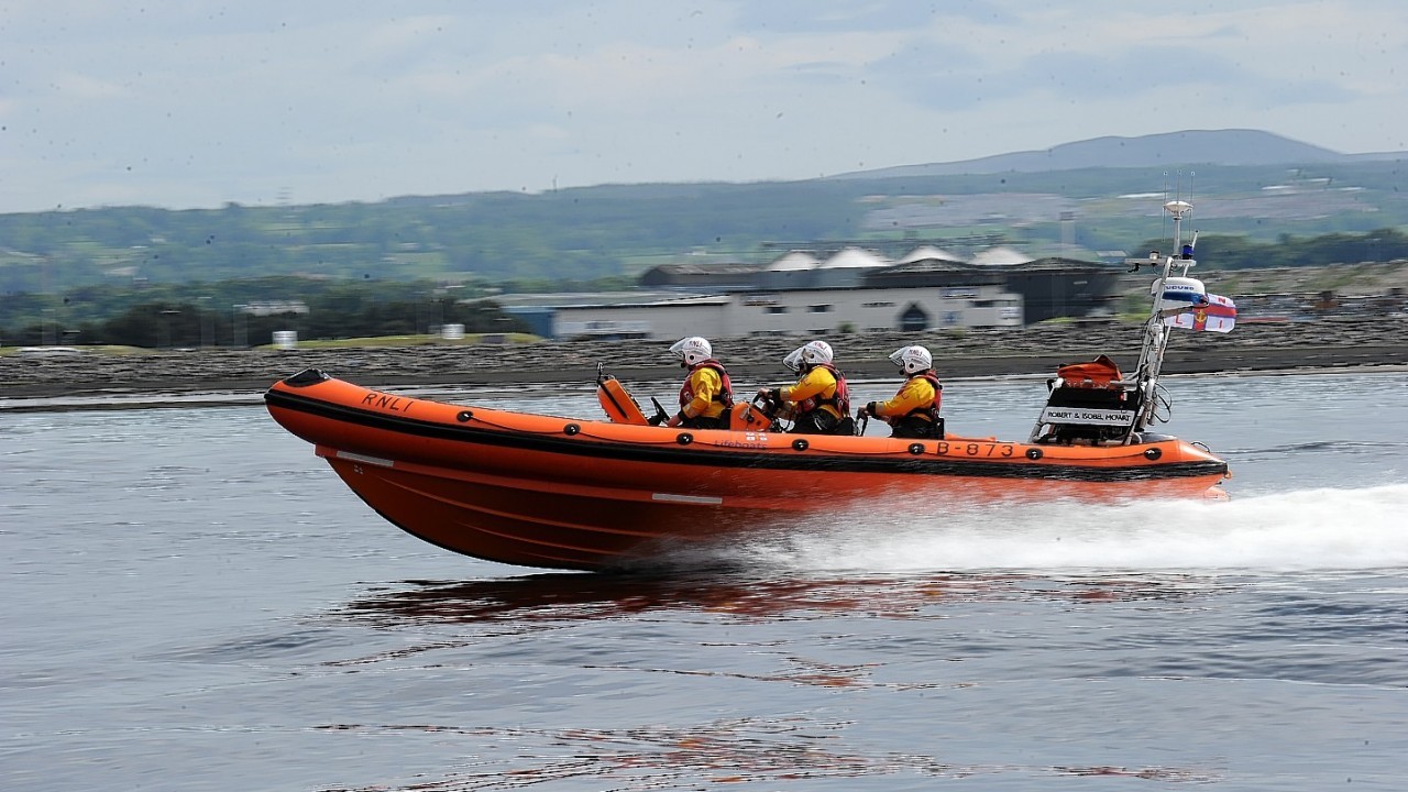 The Kessock lifeboat went to the scene