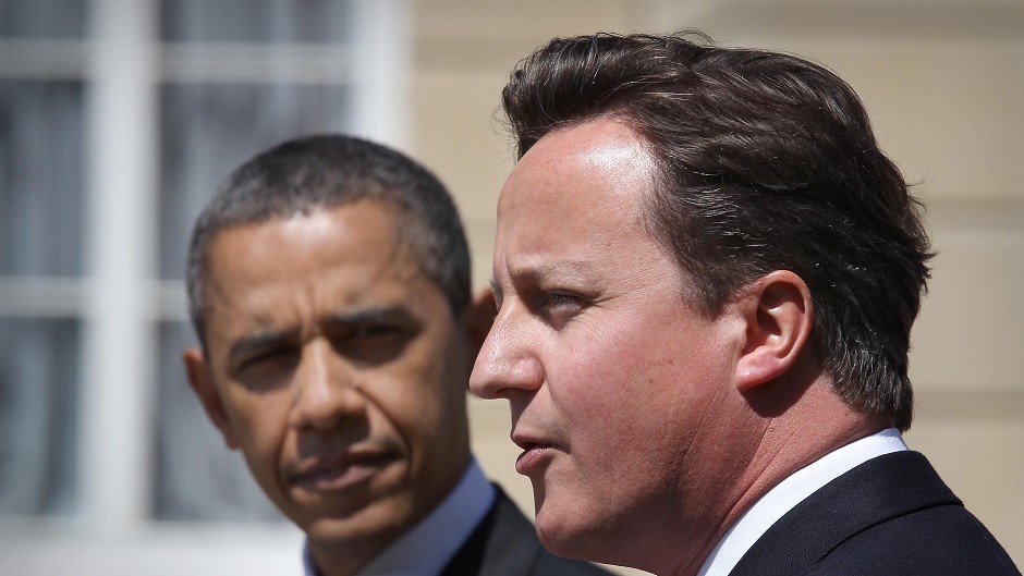 David Cameron and President Obama