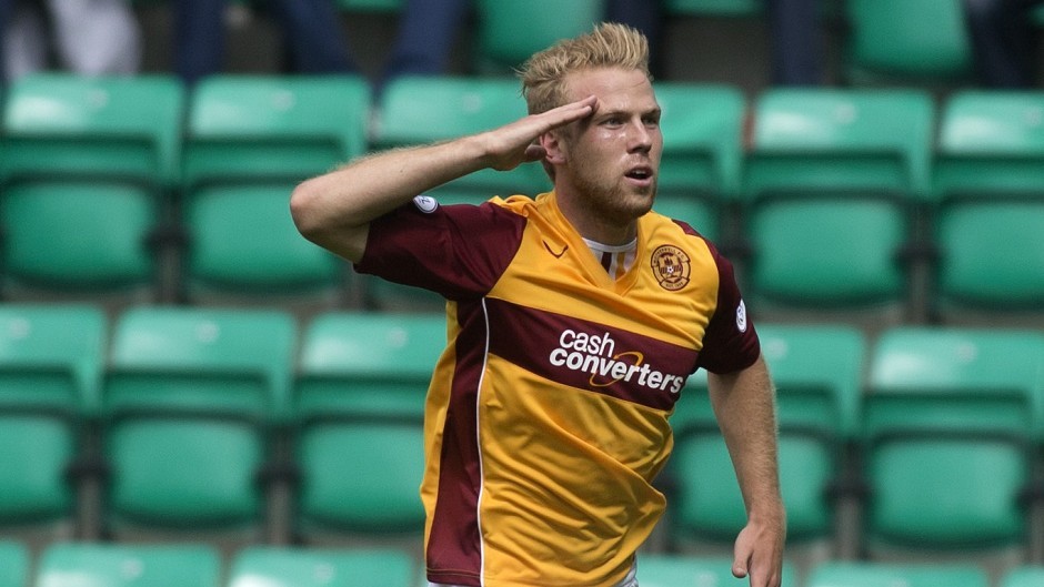 Henri Anier scored nine goals for Motherwell before moving to Germany