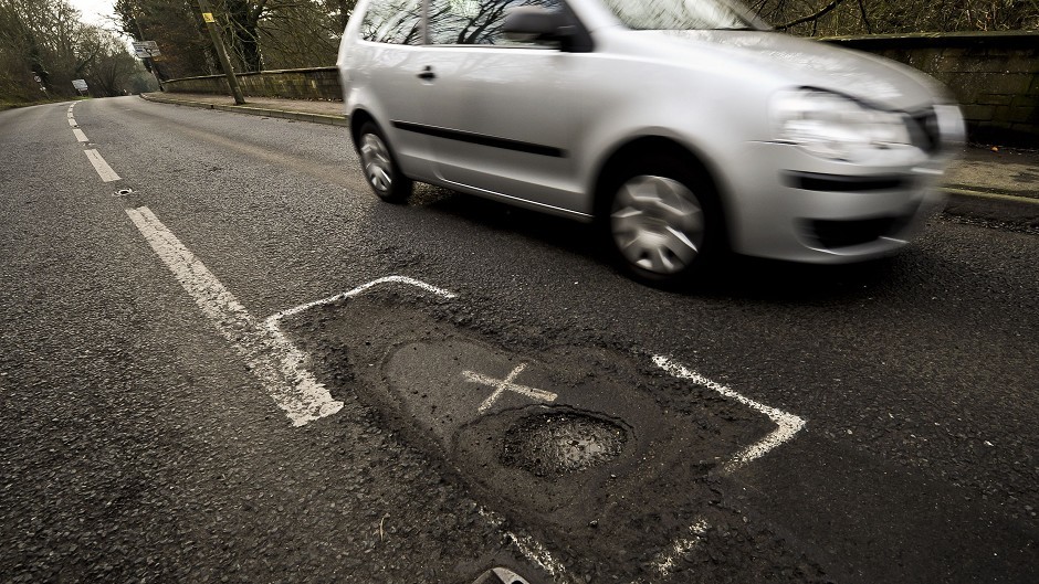 The number of pothole claims has increased across the UK