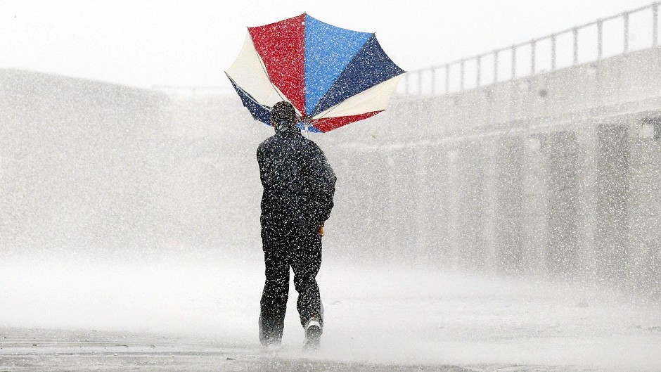 Heavy, thundery showers have been forecast