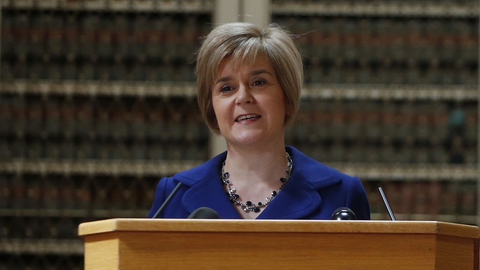 Deputy First Minister Nicola Sturgeon presents proposals for a written constitution for an independent Scotland