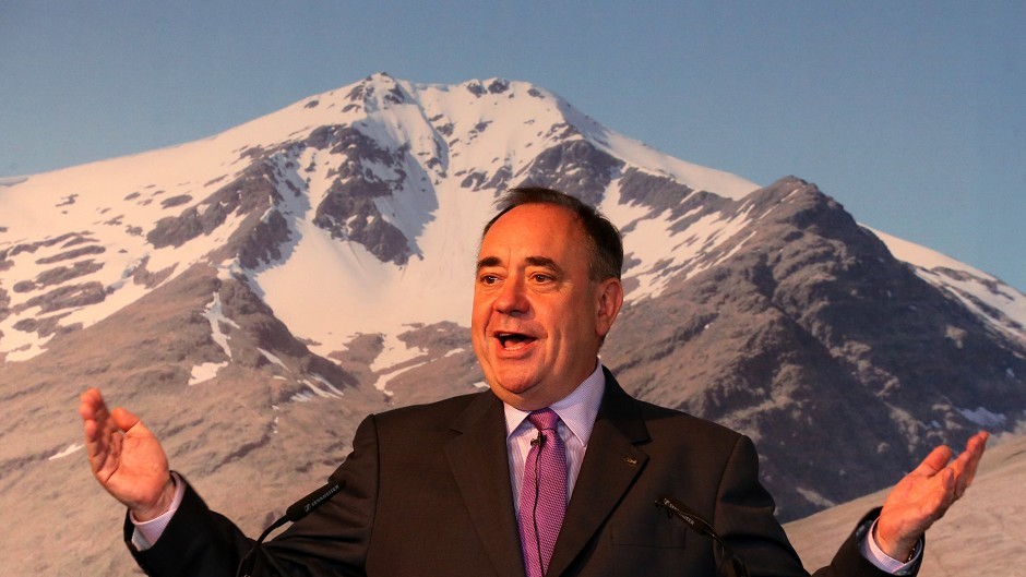 Alex Salmond is looking to convince younger voters