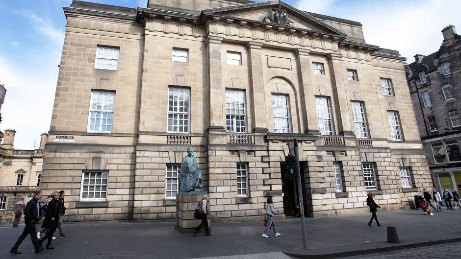 The case was heard at Edinburgh High Court