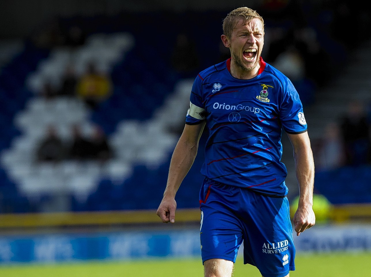 Richie Foran has not started for Inverness since March 2014.