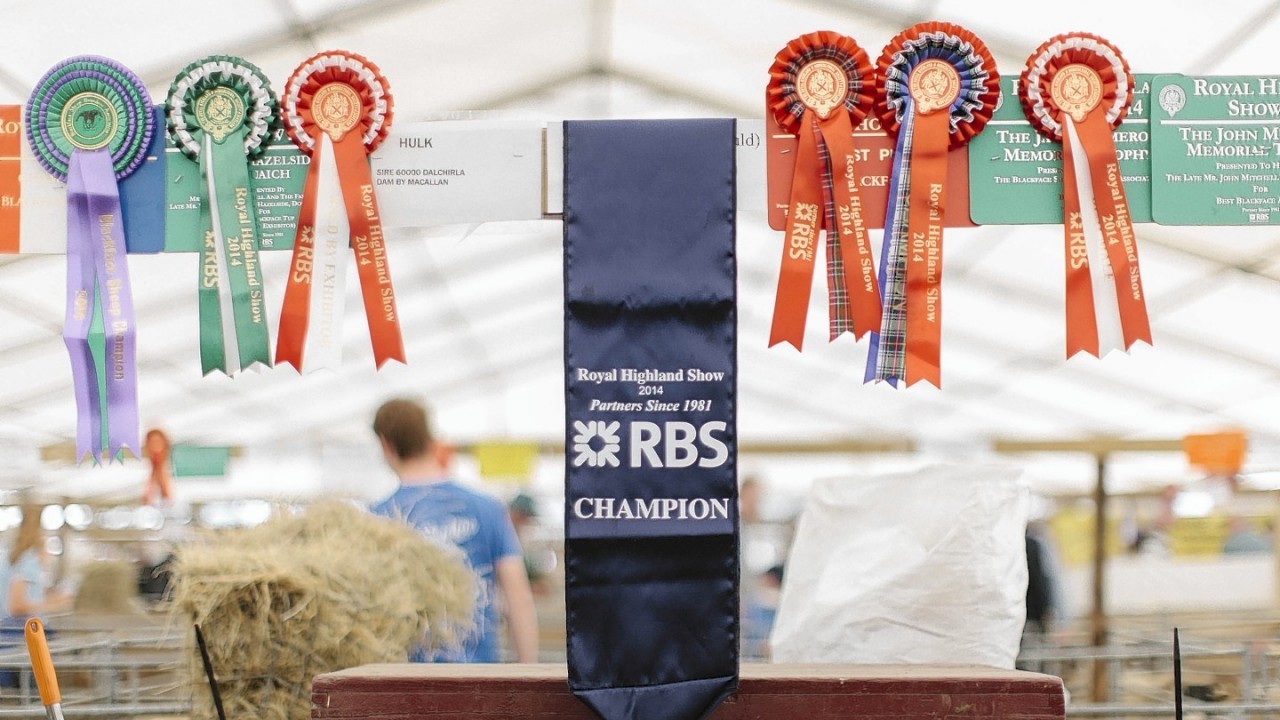Shop window: the Royal Highland Show offers breeders a chance to showcase their livestock to the world
