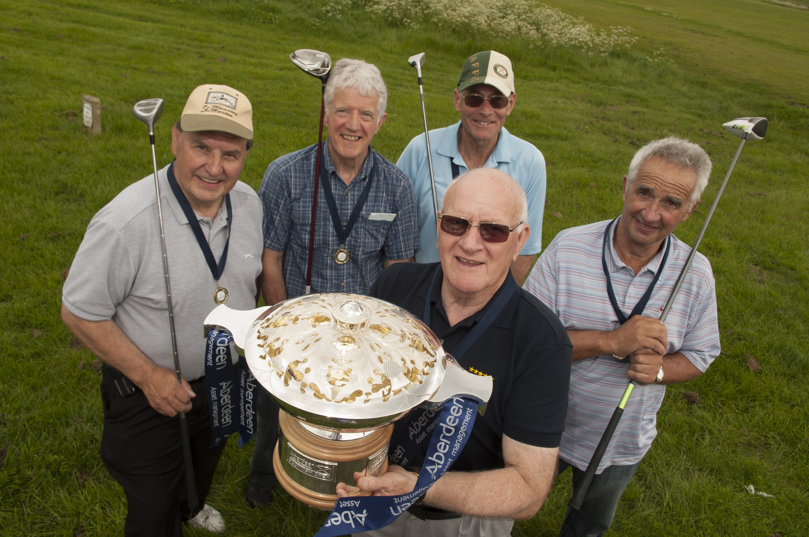 Golden Games golfers grab Scottish Open trophy