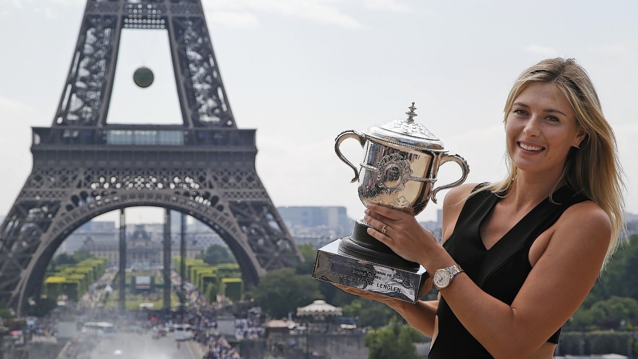 Maria Sharapova has won the French Open for the second time (AP)