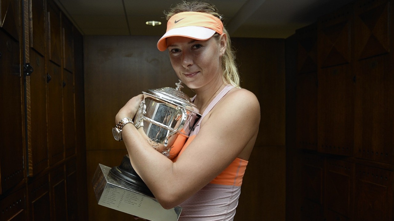 Maria Sharapova has won the French Open for the second time (AP)