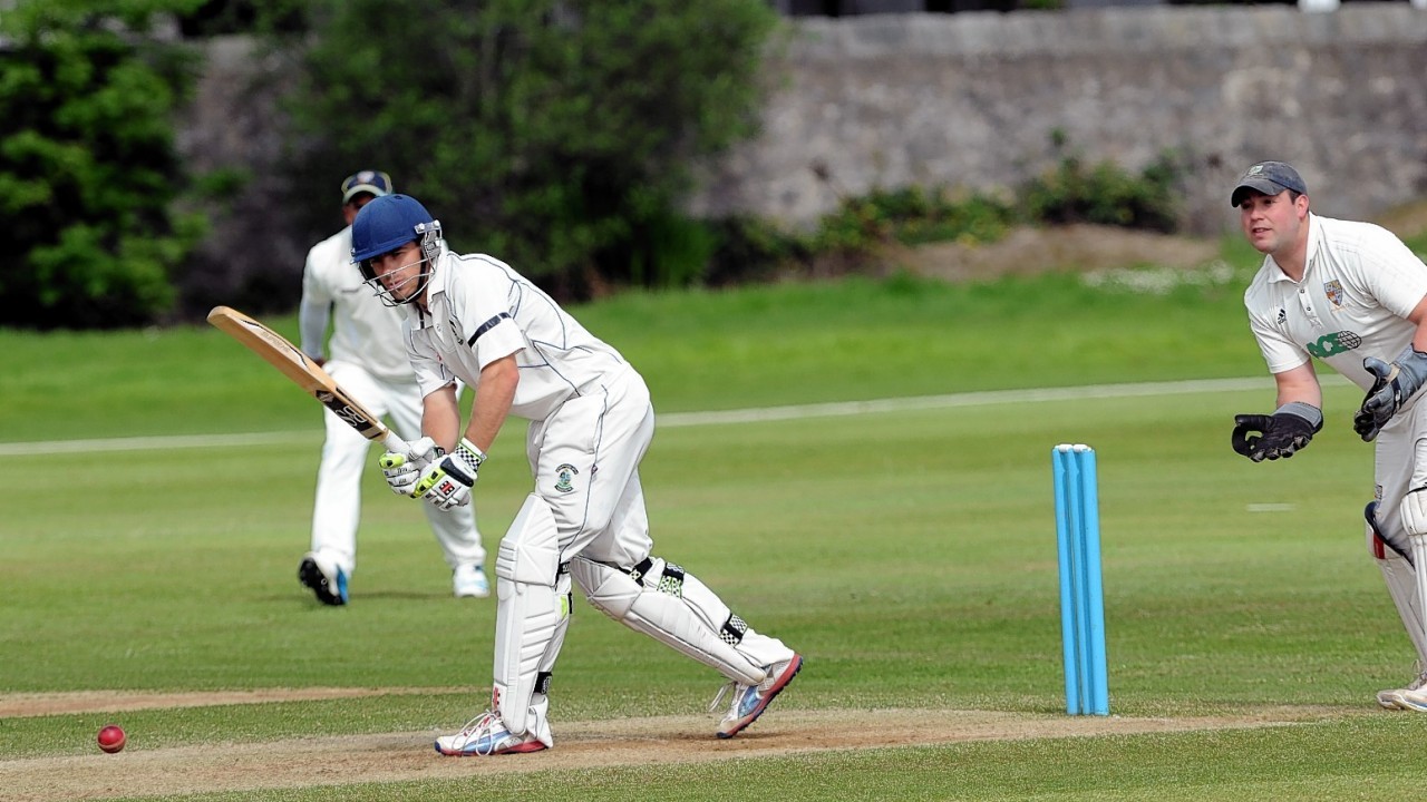 Aberdeenshire v Stoneywood Dyce at Mannofield. Stoneywood won by seven wickets