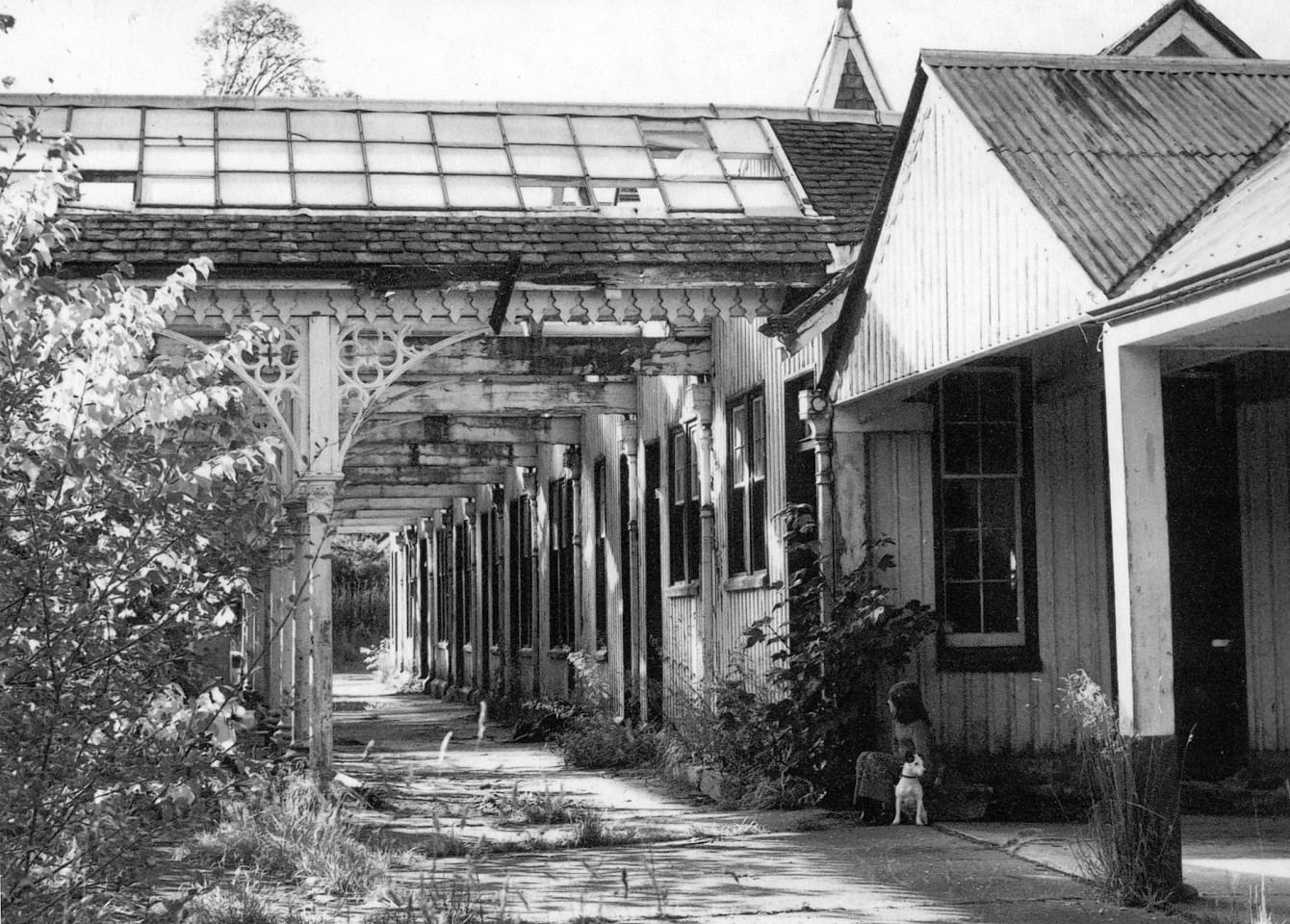 The old Strathpeffer train station