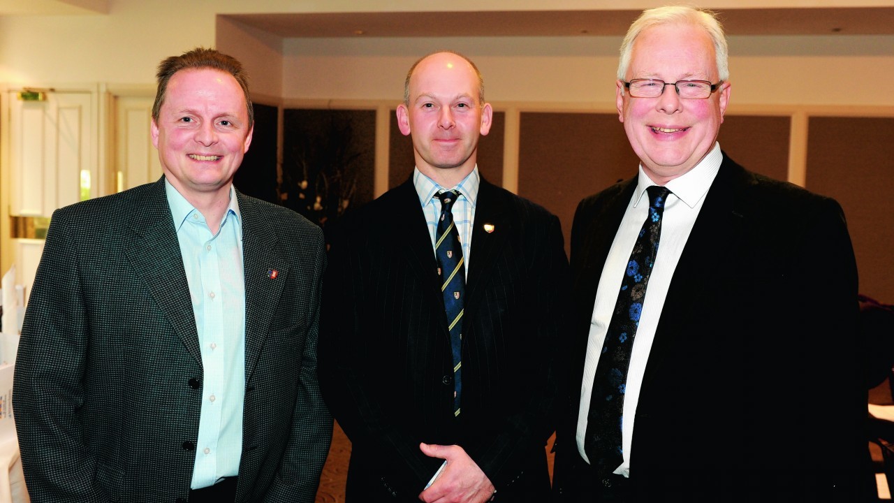 L-R Andrew Lowden, Simon Mills and Hugh Ouston.