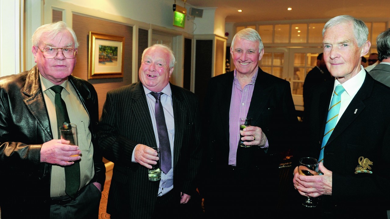 L-R Gordon Aitken, Ian Rettie, Doug Johnston and Alan Innes.