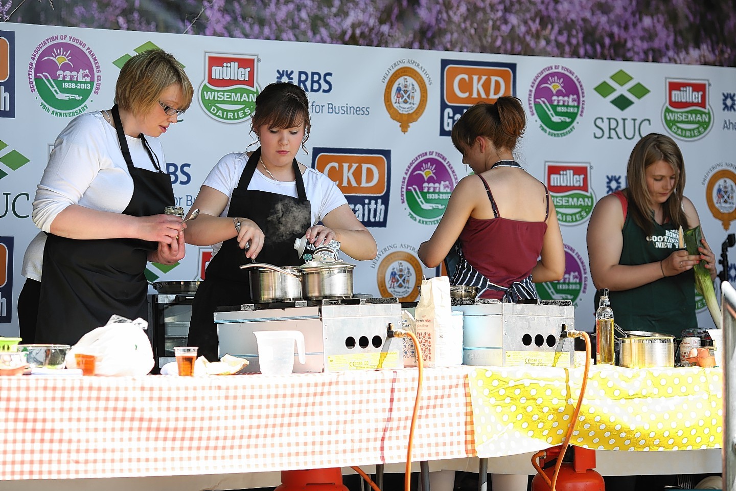 Young farmers at the Royal Highland Show