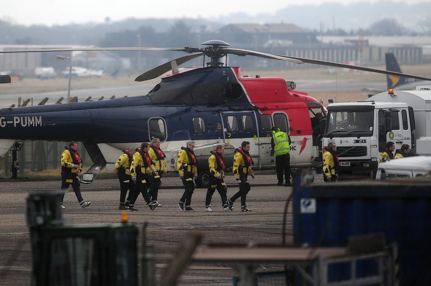 Offshore helicopter flights are carrying heavier loads