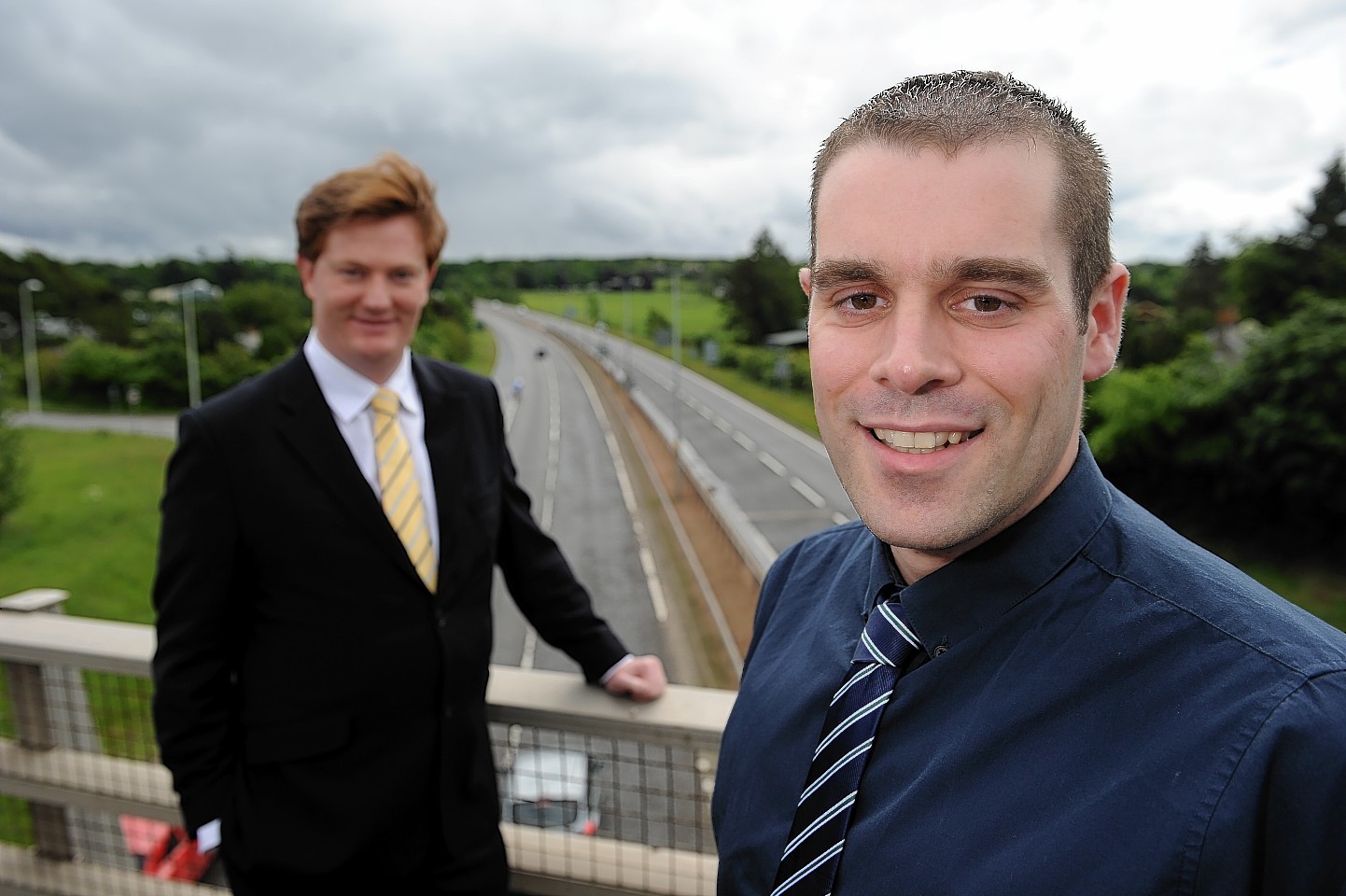Danny Alexander and Mike Burns