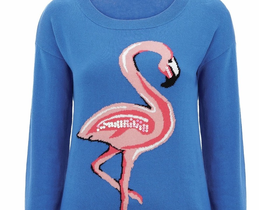 Tu at Sainsbury's flamingo motif jumper, £20