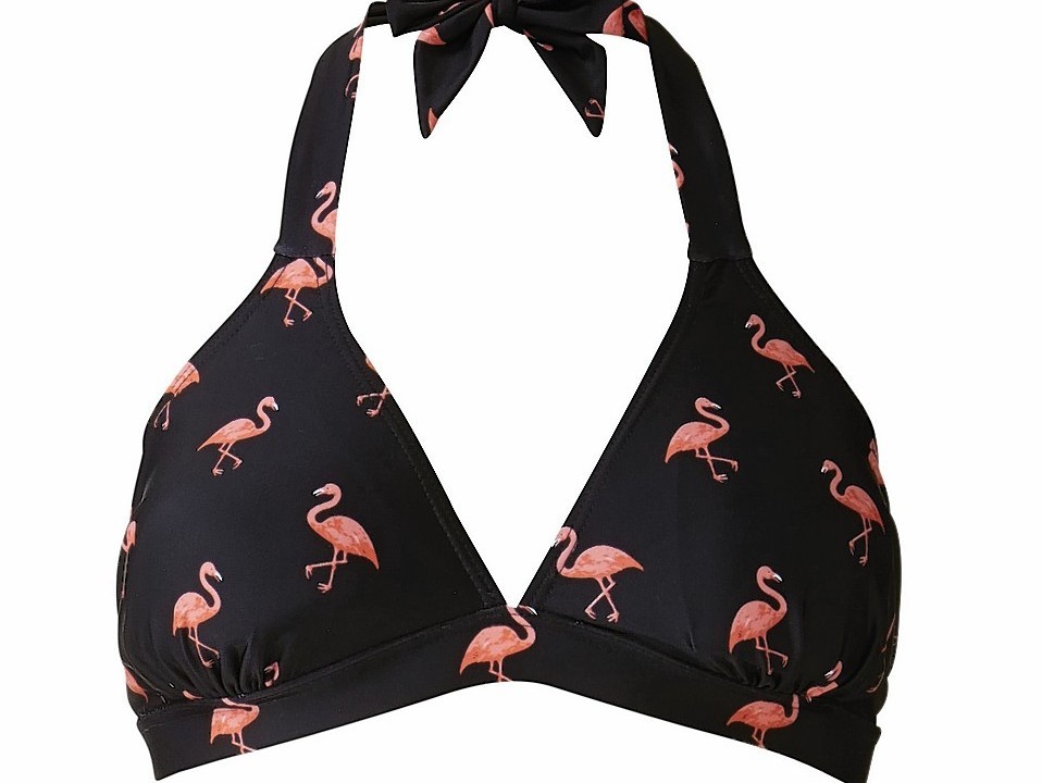 Fashion World flamingo print bikini, £30