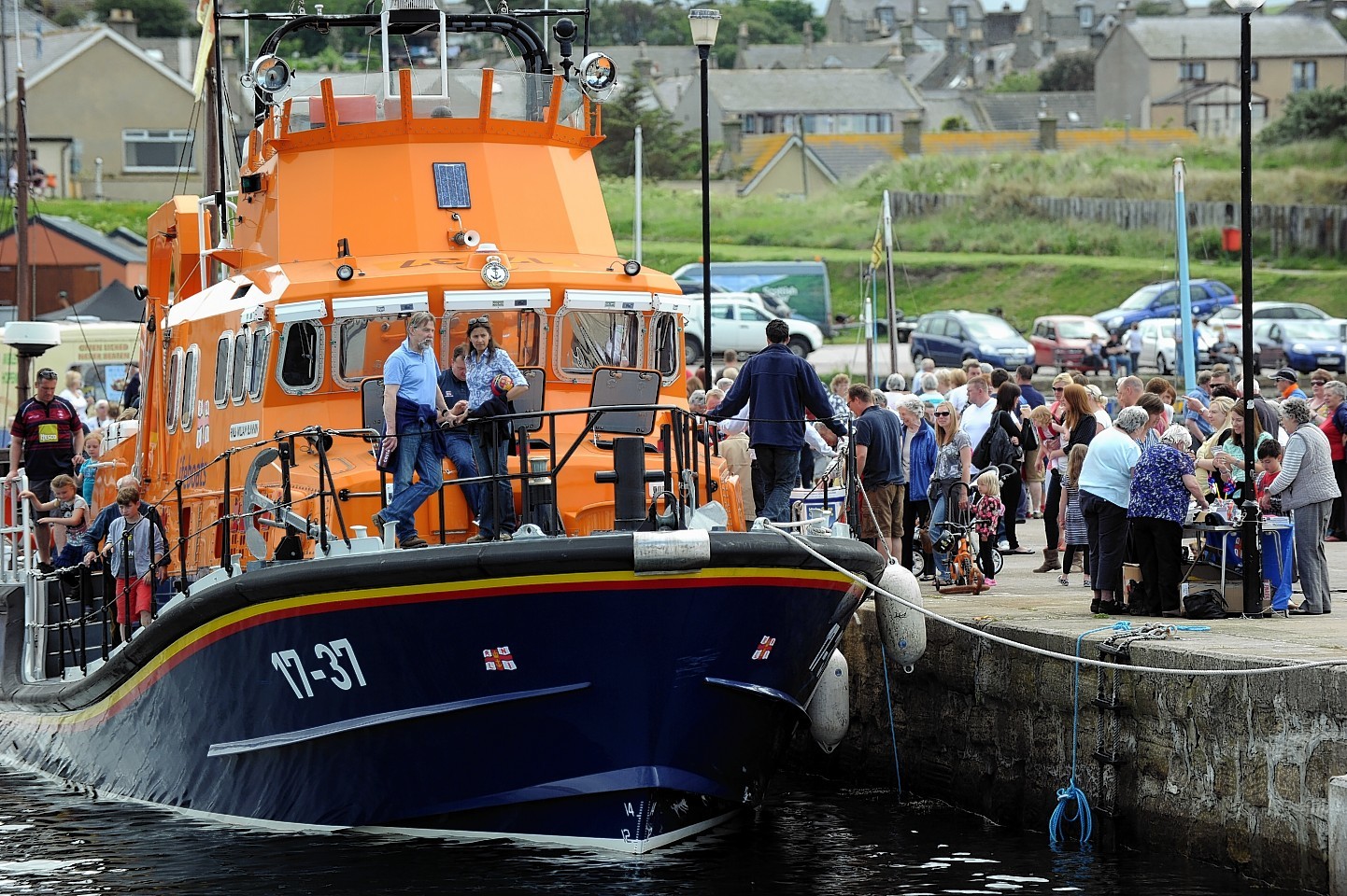 Organisers of Hopeman Harbour fun day were left disappointed in June when gale force conditions forced them to cancel their annual celebrations