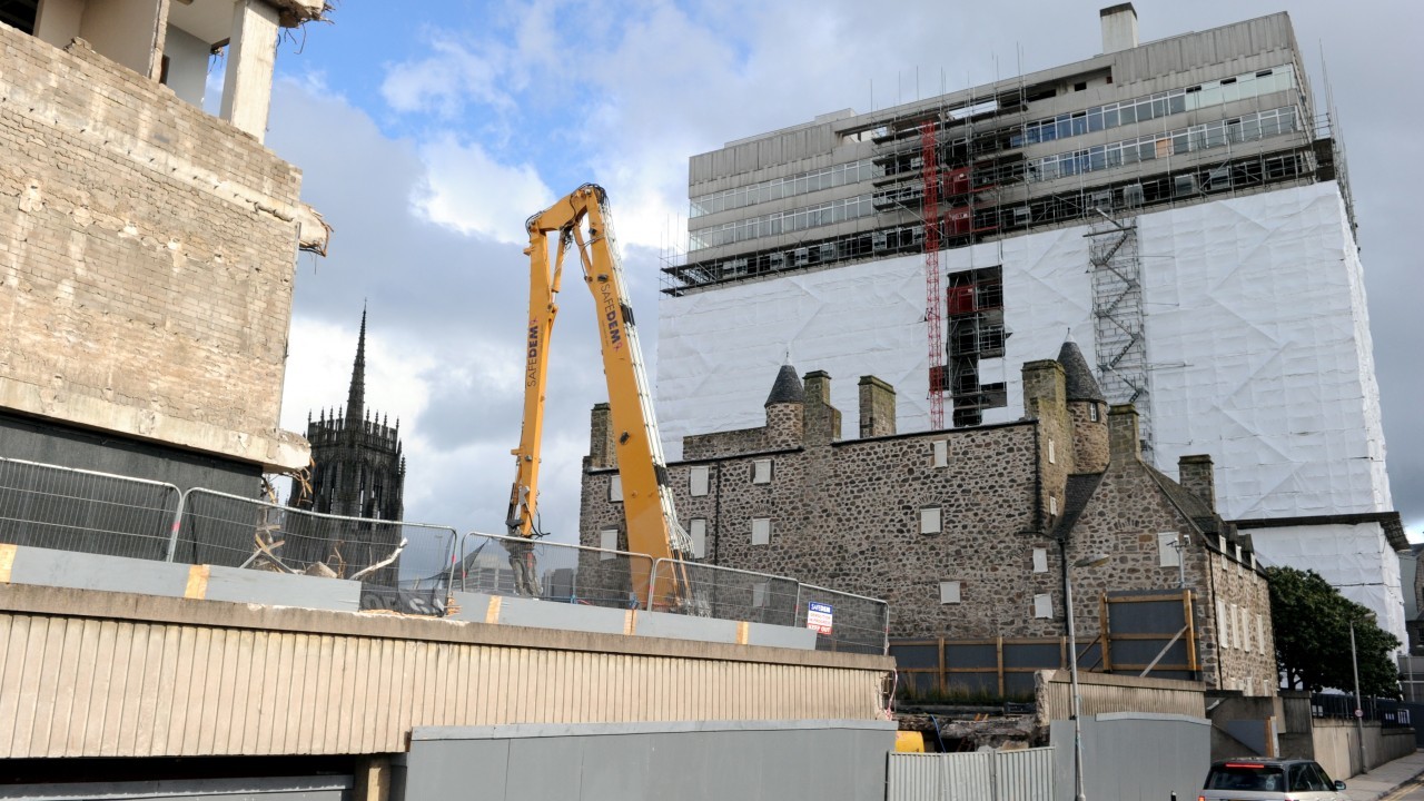 Demolition of St Nicholas House was delayed