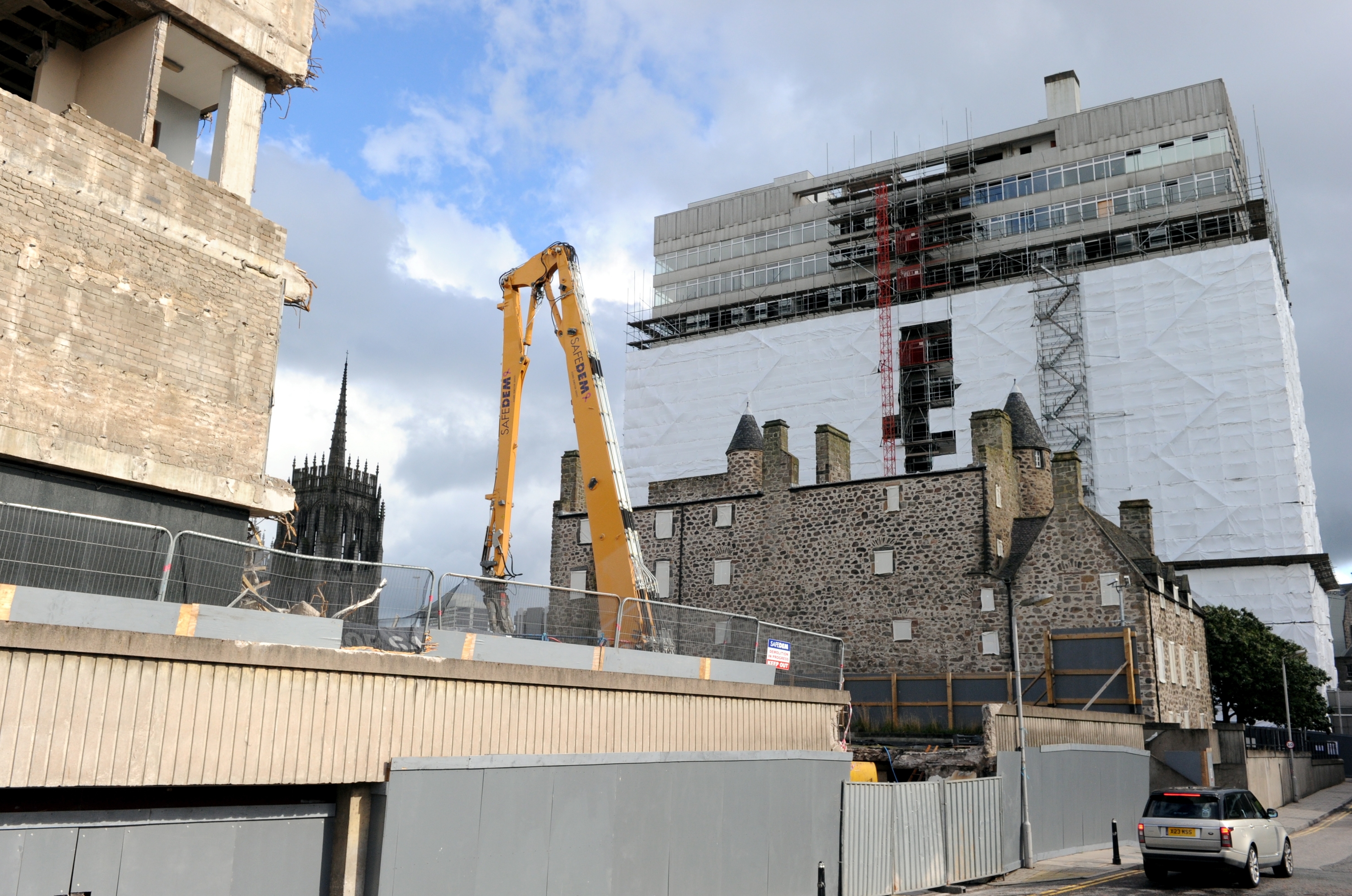 Demolition of St Nicholas House was delayed