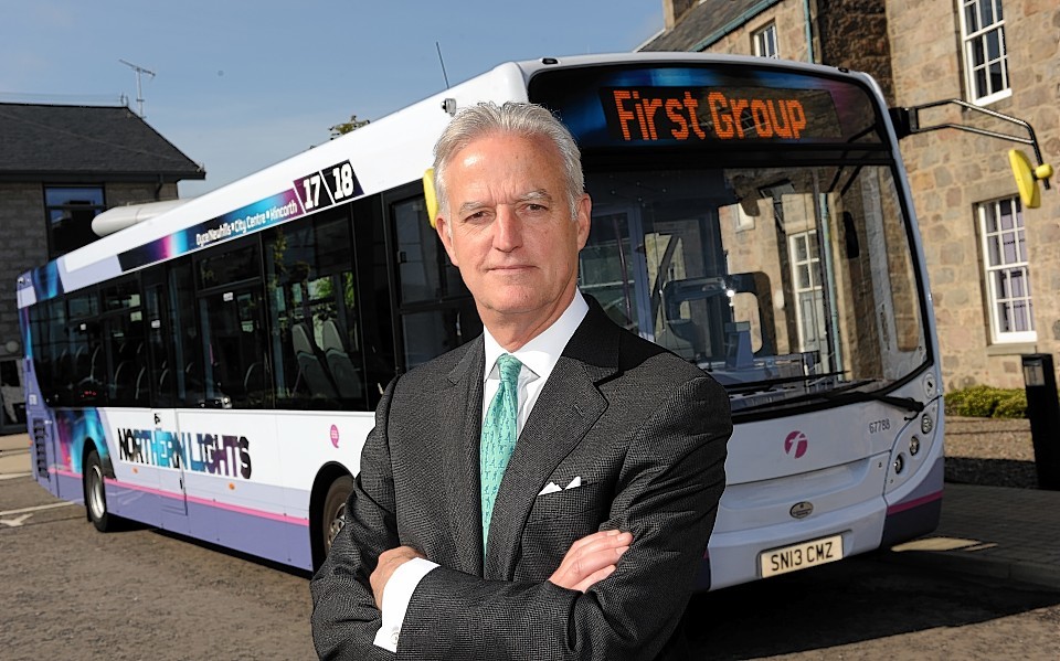 FirstGroup chief executive Tim O'Toole