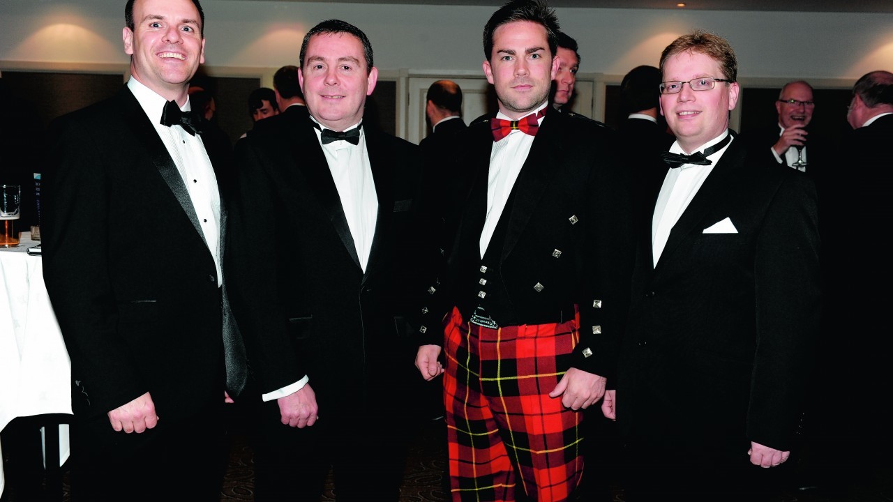 Neil Brady, Neil McIntyre, Craig Melville and Chris Bain.