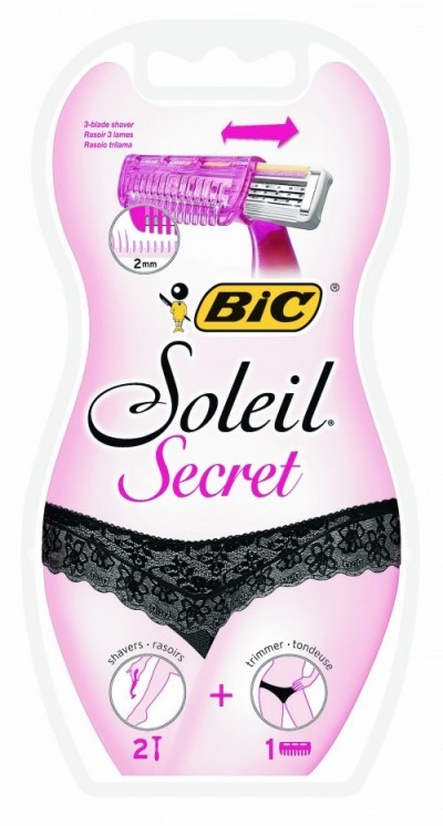BIC Soleil Secret shaver, £3.99 (Boots/Superdrug)