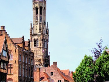 The famous Belfry in Bruges