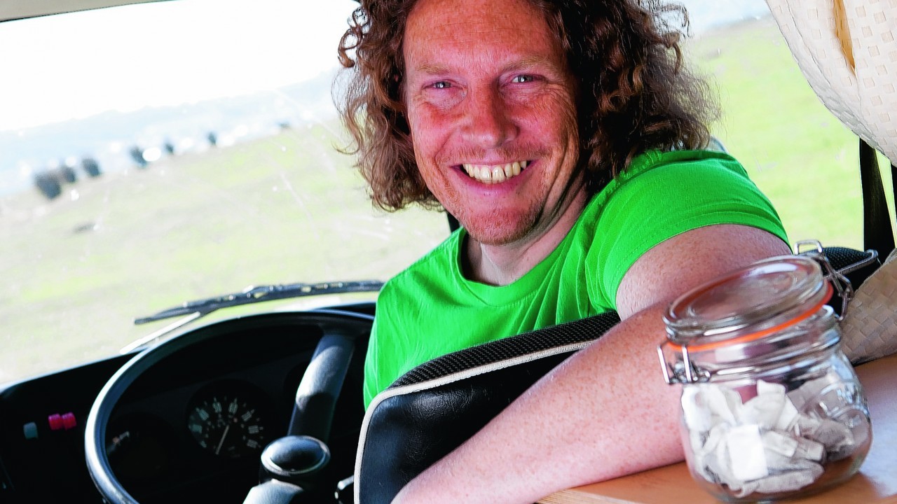 TV personality Martin Dorey from BBC2’s popular show, One Man and His Campervan