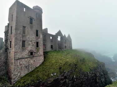 New Slains Castle is claimed to be the inspiration for Castle Dracula