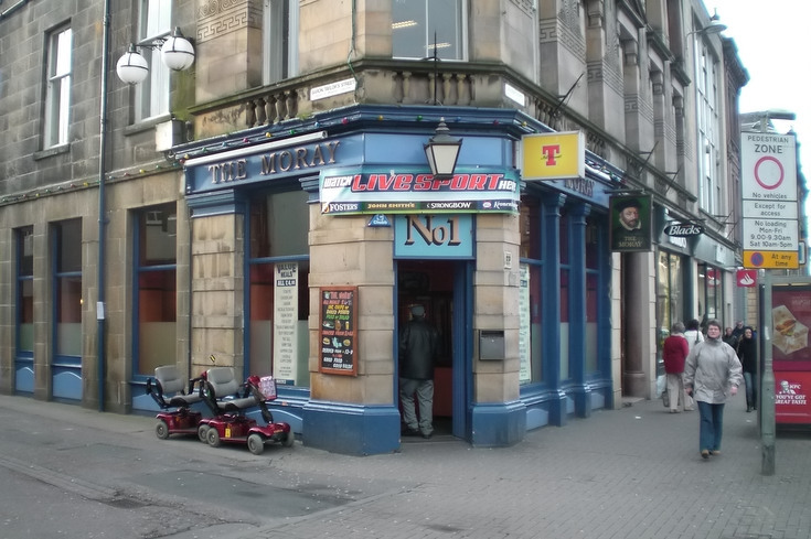 The Moray Bar in Inverness