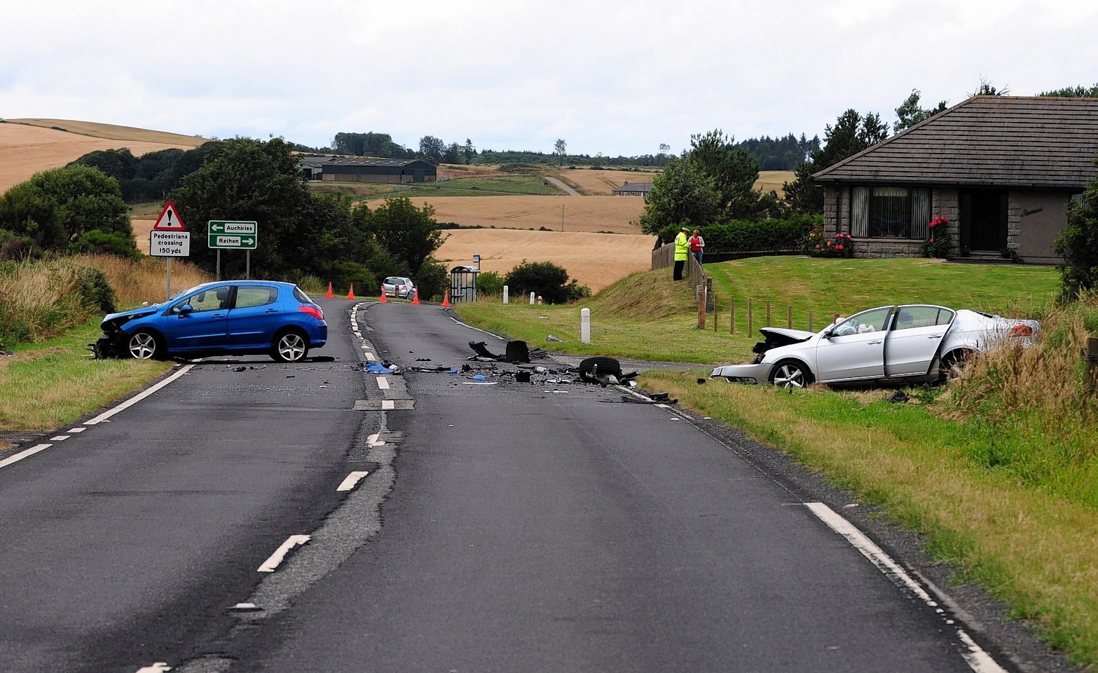 The A90 crash