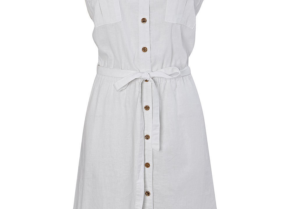 BHS white shirt dress £26