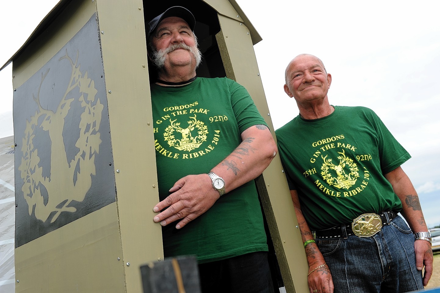 G in the Park attracted about 200 former Gordon Highlanders