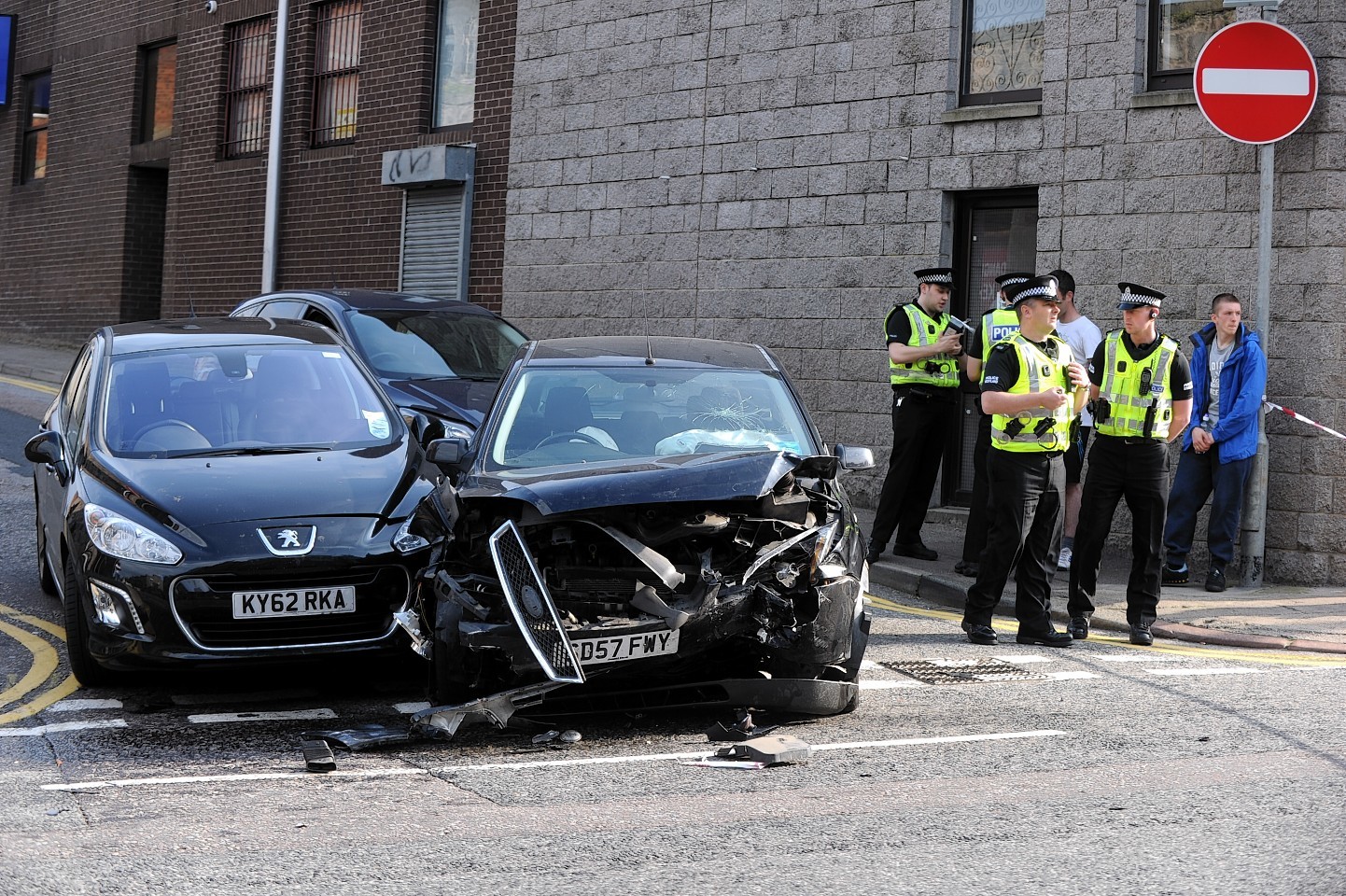 Hutcheon Street crash