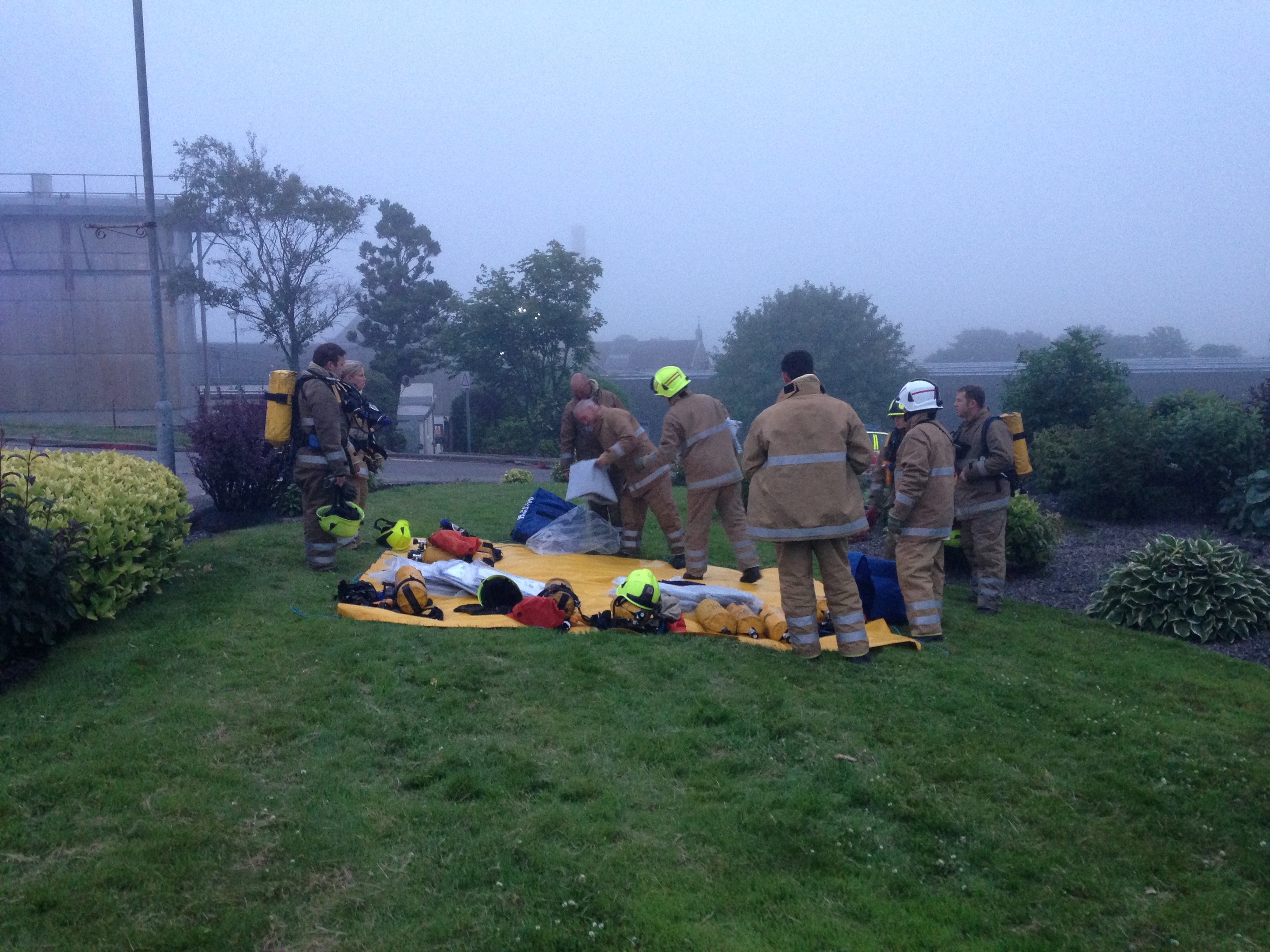 Scene of the incident in Brora