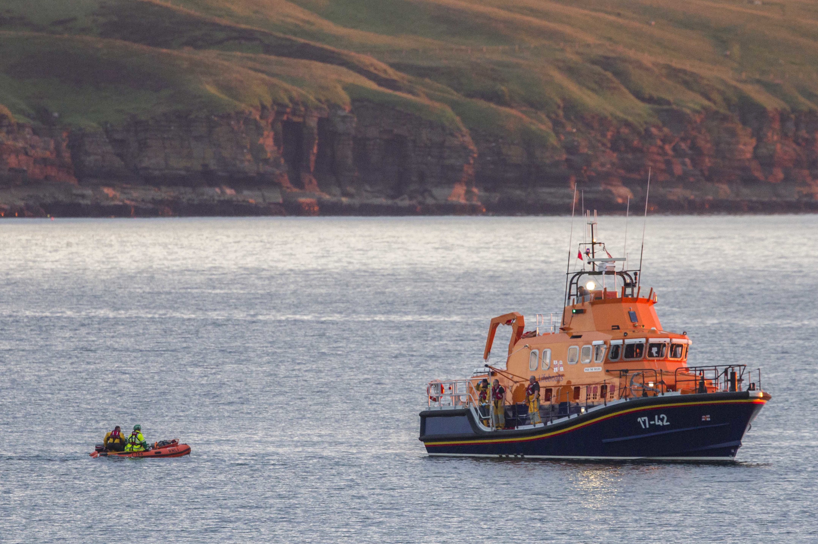 Lifeboat off Thurso